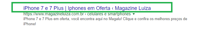title seo de category page